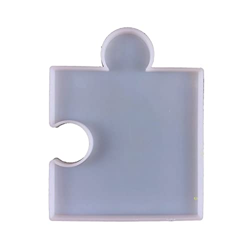 Handgefertigte Puzzle-Epoxidharz-Form, Tassenmatte, Tassen-Pad, Silikonform von Hattba