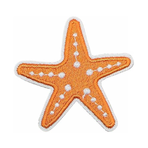 Hattba Bestickter Aufnäher zum Aufbügeln mit Strandmotiven, bestickt, zum Aufbügeln, für Kleidung, Jacken Hattba Bestickter Aufnäher zum Aufbügeln mit Strandmotiven, bestickt, zum Aufbügeln, für Kleidung, Jacken von Hattba