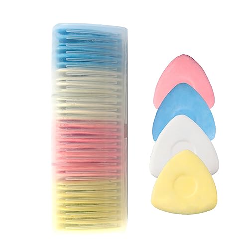 Hattba Professionelle Schneiderkreide, dreieckig, Schneiderkreide, Marker, Nähstoff, mit Aufbewahrungsbox, Schneiderei für Stoff, 20/30 Stück Hattba Professionelle Schneiderkreide, dreieckig, Schneiderkreide, Marker, Nähstoff, mit Aufbewahrungsbox, Schneiderei für Stoff, 20/30 Stück von Hattba