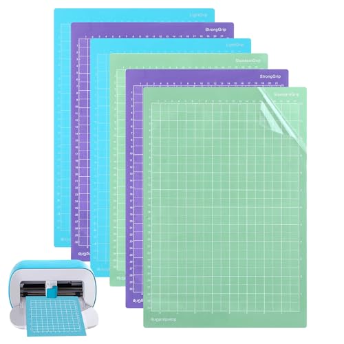 6 Stück Schneidematte für Cricut Joy Xtra, Selbstklebende Plotter Zubehör Cutting Mat zum Basteln, 8.5 x 12inch Schneidmatte Ersatzkleber Klebrige Schneideunterlage für Cricut Zubehör 6 Stück Schneidematte für Cricut Joy Xtra, Selbstklebende Plotter Zubehör Cutting Mat zum Basteln, 8.5 x 12inch Schneidmatte Ersatzkleber Klebrige Schneideunterlage für Cricut Zubehör von Hauojaus