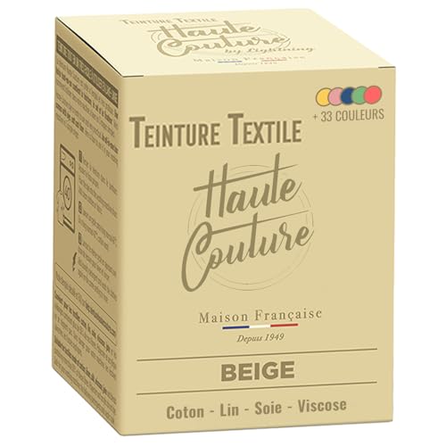 Textilfarbe Beige – 350 g All-in-One – gebrauchsfertig für Kleidung und Stoffe HAUTE COUTURE von haute couture