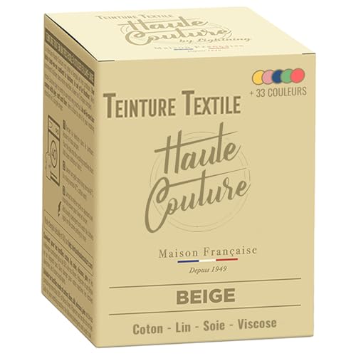 Haute Couture Textilfarbe – 350g – Beige - Alles-in-Einem – Fertig zur Anwendung für Kleidung und Stoffe von haute couture