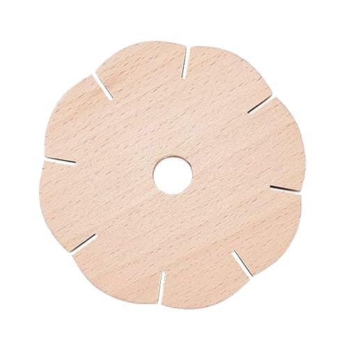 Hayaww Holz Kumihimo Disk Weben Scheibe Knüpfstern Aus Holz Runde Kumihimo Geflochtene Platte Runde Flechtscheibe Holz Flechtscheiben Zum Basteln Geflochtene Schnur Für Handwerk Diy Armband von Hayaww