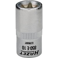 HAZET 1/4" Außen-TORX (TX) Steckschlüsseleinsatz Größe: E 10 Länge: 25,0 mm von Hazet