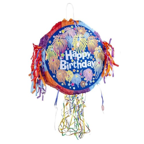 Hbbgdiy Party Pull String String String für Kinder Geburtstagsfeiern und Urlaub Party Dekorationen Alles Gute zum Geburtstag Pentagramm Geburtstagsparty Candy Smashing Requisiten von Hbbgdiy