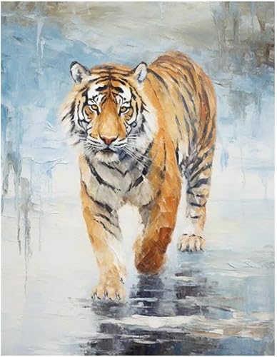 Hdfvlfdsa Kreuzstich Set Vorgedruckt,Tiger Läuft 60X80Cm 11 Ct Kreuzstich Stickpackungen,Stickbilder Vorgedruckt Kreuzstich Für Wandkunst-Heimdekoration Hdfvlfdsa Kreuzstich Set Vorgedruckt,Tiger Läuft 60X80Cm 11 Ct Kreuzstich Stickpackungen,Stickbilder Vorgedruckt Kreuzstich Für Wandkunst-Heimdekoration von Hdfvlfdsa