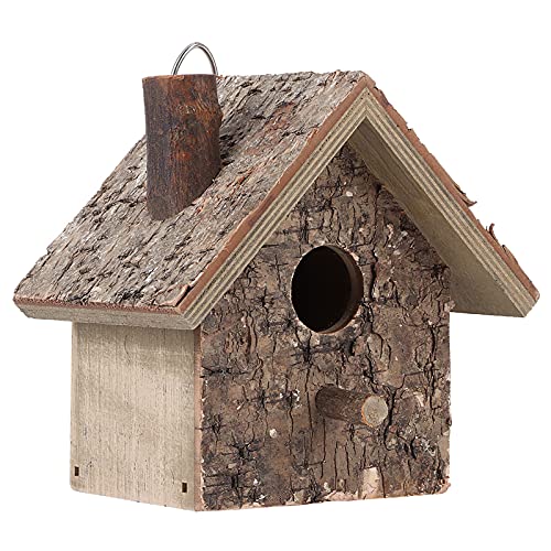 Vogelhaus, Vogelnistkasten, Vogelhaus, Feuchtigkeitsbeständig, Zum Aufhängen, Vogelhäuschen aus Holz, Vogelruheplatz, Heimtierbedarf, Zubehör von Aramox