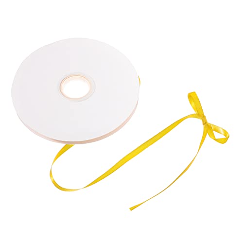 Healeved 1 Rolle Bandband Golddekor Gelbe Goldrand Band Für Dekoratives Blumenband Band Für Blumenstrauß Scrapbooking-band Diy Bastelt Goldenes Band Paketband Polyester von Healeved