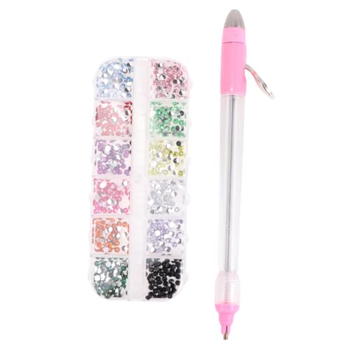 Healeved 1 Satz Nail Strass-kit Nagelkunststift Nagel Strass Nagelkunstwerkzeuge Nagelkunst Mit Strass Nagel Kunst Dekoration Multifunktionaler Nagelbohrstift Schwarze Nägel Nagelsets Rosa von Healeved