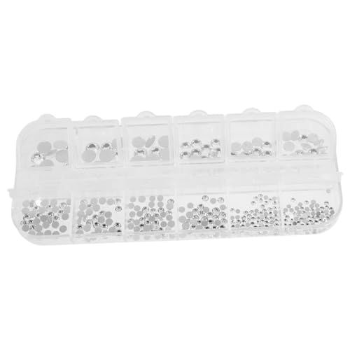 Healeved 12er Set Rhinestone Nagel Dekorationssteine DIY Maniküre Zubehör Für Nagelkunst Strasssteine Verschiedenen Formen Für Makeup Und Nagelsalon Deko Mit von Healeved