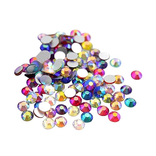 Healeved 4000 Stück Nageldekorationen für Nagelkunst mone professional handytasche rhinestones nailkndy fingernagelfeile slice Strasssteine ​​nähen Nagel Strass Flatback-Strass Nageldekore von Healeved