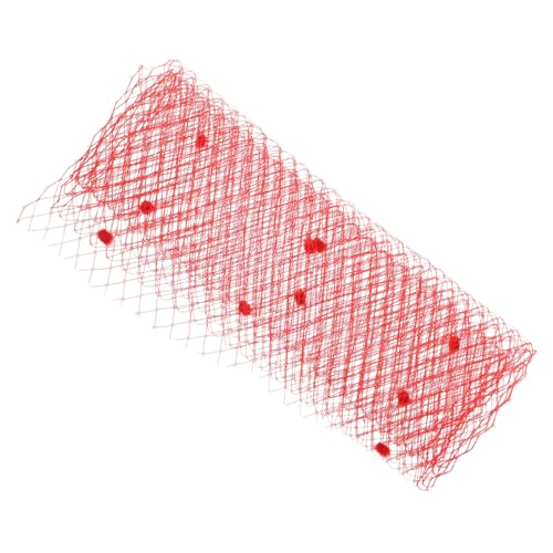 Healeved Retro -mesh -frauenrock Breites Netz Diy Nähhandwerk Diy Netzstoff Braut Kopfschmuck Netzstoff Hochzeitshut Zur Herstellung Von Netzstoff Rot Gittergewebe Healeved Retro -mesh -frauenrock Breites Netz Diy Nähhandwerk Diy Netzstoff Braut Kopfschmuck Netzstoff Hochzeitshut Zur Herstellung Von Netzstoff Rot Gittergewebe von Healeved