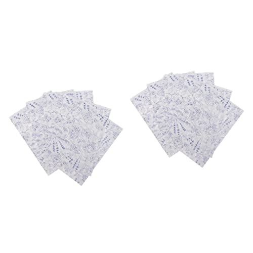 Healifty 2 Sätze Geschenkpapier Bastelpapier Verwenden Geschenkverpackungszubehör Korbfutterpapier Fettdichtes Packpapier Schönes Blumenpapier Lebensmittelverpackungspapier Blue 5 Blatt * 2 von Healifty