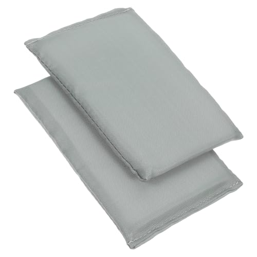 Healifty 2St Stoßdämpfendes Polster für die Kameratasche Beutelteilereinsatz Kameratasche für unterwegs Kamerataschenfach Kamerataschen-Organizer Organizer-Taschenteiler Polyester Grey von Healifty