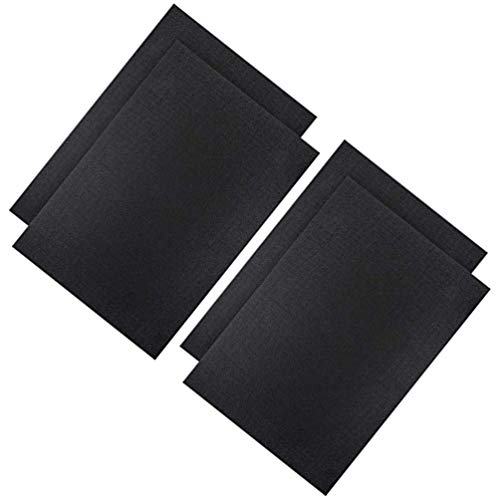 Healifty 4 Stück Aida Kreuzstich Stoff Schwarz Stickstoff Material für Handwerk 45 X 30 cm Healifty 4 Stück Aida Kreuzstich Stoff Schwarz Stickstoff Material für Handwerk 45 X 30 cm von Healifty