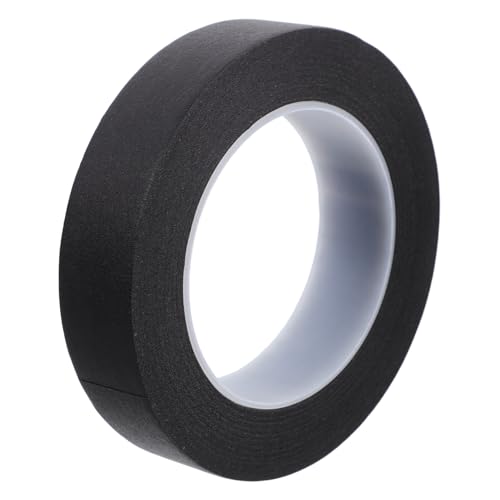 Healifty Abdeckband Schlafband Teppich Folienband Klebstoff Stoffband Sprühen Pin-striping-klebeband Für Automobilindustrie Grünes Malerband Haustier Bandspender Film Papier Black von Healifty