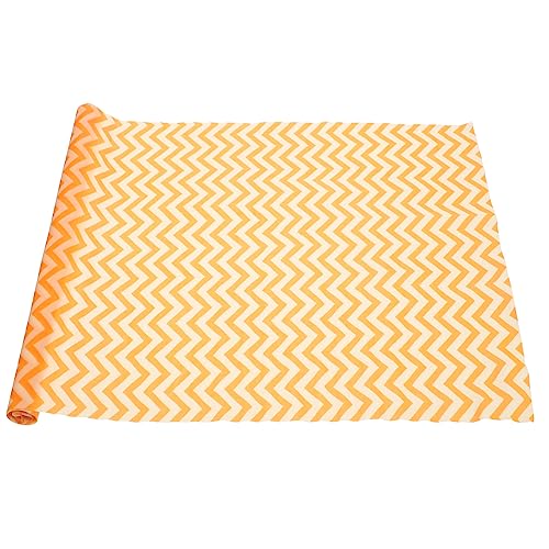 Healvian 1 Rolle Frischhaltefolie-Set Essen Geschenkpapier ölbeständige Wickelpapiere Lebensmittelpapier Packpapier sandwichpapiere frischhaltefolien Kuchenpapier Verpackungspapiere Orange von Healvian