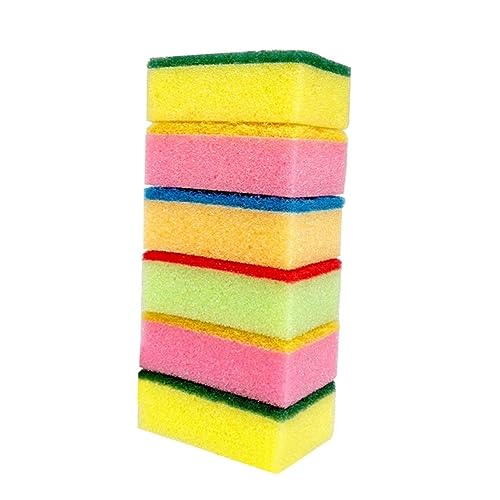 Healvian 10St Radiergummi biologisch abbaubare Schwämme Schwamm entfernen Spülschwamm Reinigungsplatten Schwamm Scheuerschwamm Kitchen Sponge waschzuber Schrubbschwämme Spülschwämme von Healvian