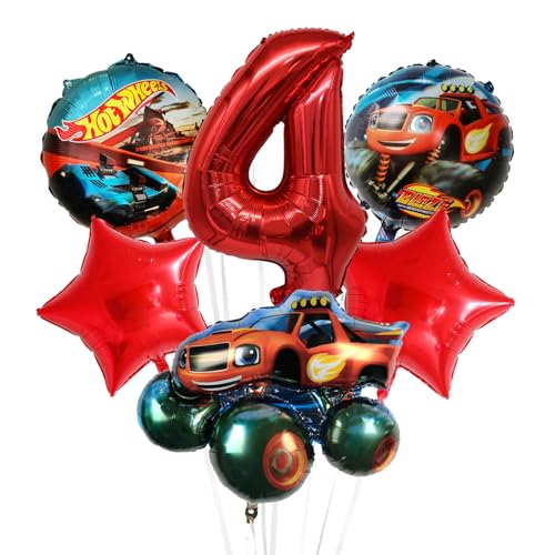 Monstertruck-Ballon 4 von Heartsking