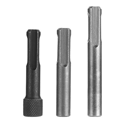 Heaveant Sechskant-Bithalter, 3Pcs 1/4 "Sechskant-Schraubendreher Bithalter Sockel Adapter Konverter für SDS Hammer Drill von Heaveant