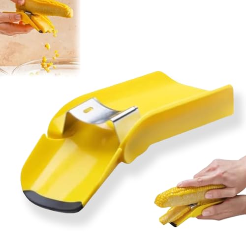 Hebterrka Schneller Maiskolben Separator, Mais Schäler vom Maiskolben, Maiskolben Entkerner, Schnell Maiskolben Schäler & Schäler Küchen Gadget, Schnell Mais von Hebterrka