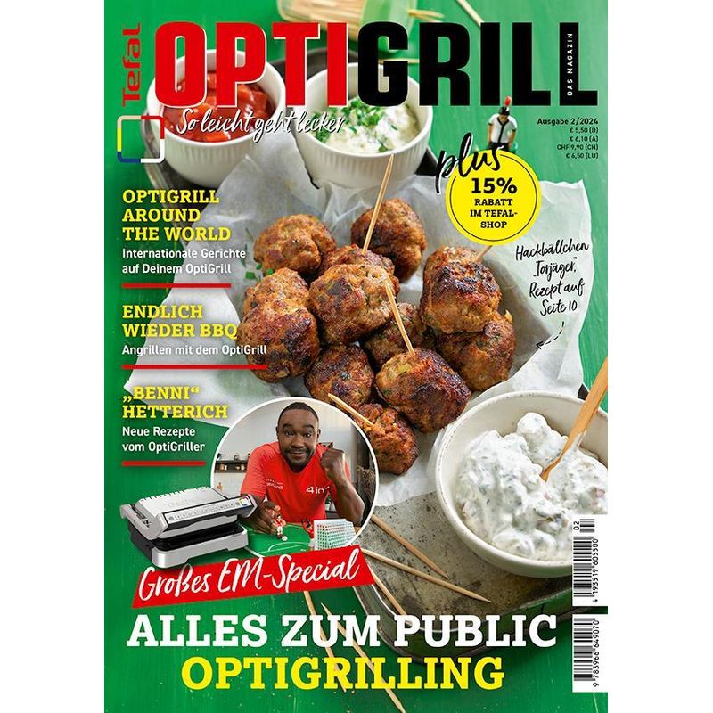 Tefal Optigrill Magazin: So Leicht Geht Lecker - Großes Em-Special, Gebunden von HEEL VERLAG GMBH