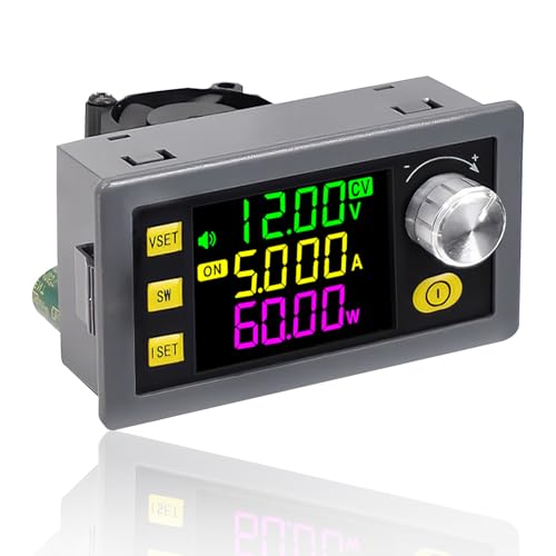 DC Einstellbarer Buck-Boost-Wandler Spannungsregler DC6-36V 60W Numerische Steuerung Hebespannung Konstante Spannung Konstanter Strom Solarlademodul LCD-Anzeige von Heemol