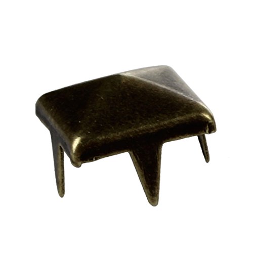 Heiikiuy 100 x 8 mm Nieten Pyramide DIY Metall Gothic Bronze Taschen, Gürtel, Armbänder, Schuhe usw. zum Dekorieren. Heiikiuy 100 x 8 mm Nieten Pyramide DIY Metall Gothic Bronze Taschen, Gürtel, Armbänder, Schuhe usw. zum Dekorieren. von Heiikiuy