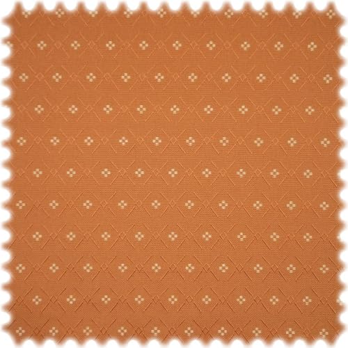 AKTION Jacquard Möbelstoff Kitzbühel Orange von Heiro