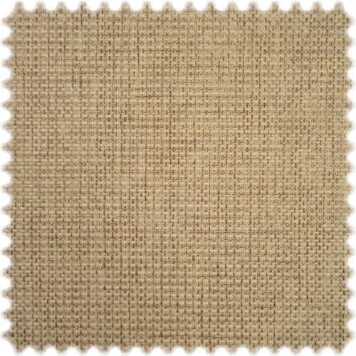 Chenille Flachgewebe Möbelstoff Cube Beige von Heiro