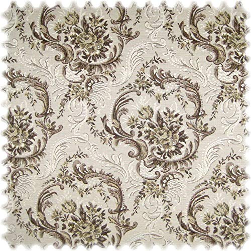 Heiro Jacquard Ornament Gobelin Möbelstoff Schubert braun von Heiro