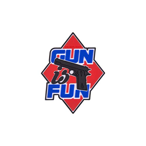 Helikon-Tex Gun is Fun Patch - PVC - Red von Helikon-Tex