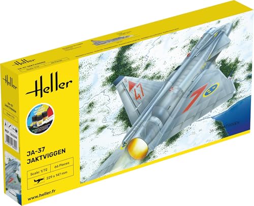 Heller 56309 STARTER KIT Ja-37 Jaktviggen 1/72 von Heller