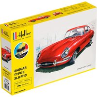 Jaguar Type E 3L8 FHC - Starter Kit von Heller