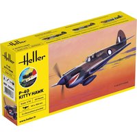 P-40 Kitty Hawk - Starter Kit von Heller