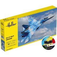 SU-27 UB/P Ukraine - Starter Kit von Heller