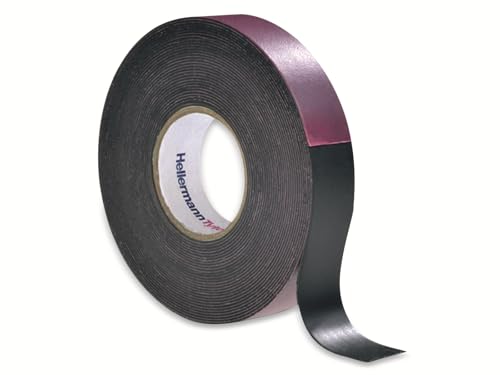 HELLERMANNTYTON HTAPE-POWER600-19x6.7-NR-BK (6.7) 711-10200 Klebeband (L x B) 6.7 m x 19 mm 1 St von HellermannTyton