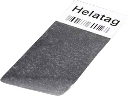 HellermannTyton 594-21104 TAG130LA4-1104-WHCL Kabel-Etikett Helatag 12.70 x 9 mm Farbe Beschriftungsfeld: Weiß Anzahl E von HellermannTyton