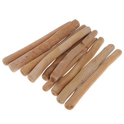 Hellery 250g / Pack Treibholz Deko Holz Driftwood Schwemmholz Maritime Dekoration - Stick, 19,5 cm von Hellery