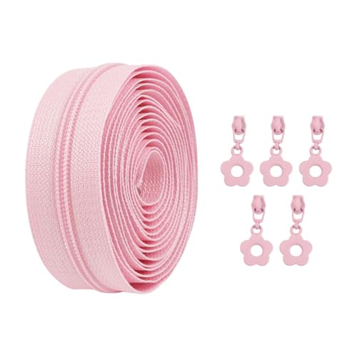 Hellery Nylon Reißverschlüsse, Kettenzubehör, 5 Ersatzschieber für Schneiderarbeiten, Rosa Hellery Nylon Reißverschlüsse, Kettenzubehör, 5 Ersatzschieber für Schneiderarbeiten, Rosa von Hellery