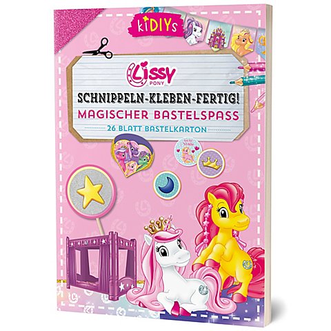 Bastelblock "Schnippeln – Kleben – Fertig! Lissy Pony Magischer Bastelspaß" von Helmut Lingen Verlag