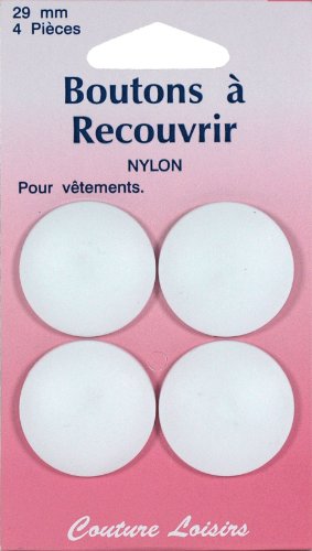 Knöpfe, Nylon, N° 29, überziehbar, 4 Stück Knöpfe, Nylon, N° 29, überziehbar, 4 Stück von Hemline