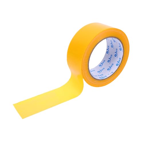 Hemobllo 1 Rolle Farbiges Klebeband Haken Oberbeleuchter Klebeband Zur Teppichverlegung Reparatur Rohr Klebrig Klebestreifen Beige Doppelseitiges Teppichklebeband Markisenband Yellow von Hemobllo