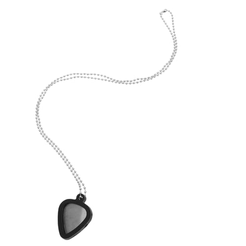 Hemobllo 1 Satz Gitarren-Pick-Halskette Gitarrenplektren Musikschmuck Gitarrenpicks cooles gitarrenzubehör halter für gitarrenpickel Gitarrenzubehör für Männer Plektrum Kieselgel Schwarz Hemobllo 1 Satz Gitarren-Pick-Halskette Gitarrenplektren Musikschmuck Gitarrenpicks cooles gitarrenzubehör halter für gitarrenpickel Gitarrenzubehör für Männer Plektrum Kieselgel Schwarz von Hemobllo
