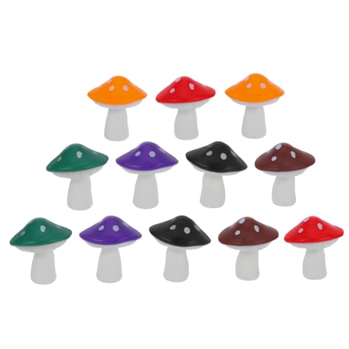 Hemobllo 12 Stück Mini-Pilze Pilzdekor Pilzverzierungen Falsche Pilze Bastelpilz Pilzfiguren Pilzstatue Pilz-Statue Plastik Hemobllo 12 Stück Mini-Pilze Pilzdekor Pilzverzierungen Falsche Pilze Bastelpilz Pilzfiguren Pilzstatue Pilz-Statue Plastik von Hemobllo