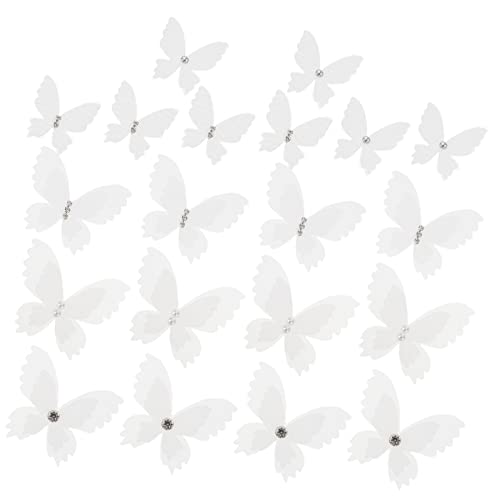 Hemobllo 20Stücke Schmetterlinge Applikationen mit Perlen für Kleidung DIY Aufnäher für Hochzeitskleider Spitze Einfach für Handwerksprojekte Hemobllo 20Stücke Schmetterlinge Applikationen mit Perlen für Kleidung DIY Aufnäher für Hochzeitskleider Spitze Einfach für Handwerksprojekte von Hemobllo