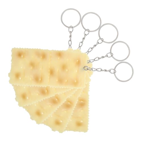 Hemobllo 5 Stück Anhänger Handtaschenzubehör Handtaschendekoration Handtasche Schlüsselbund künstliche Limonadencracker Essensrequisiten Keks-Simulationsspielzeug PVC Hemobllo 5 Stück Anhänger Handtaschenzubehör Handtaschendekoration Handtasche Schlüsselbund künstliche Limonadencracker Essensrequisiten Keks-Simulationsspielzeug PVC von Hemobllo
