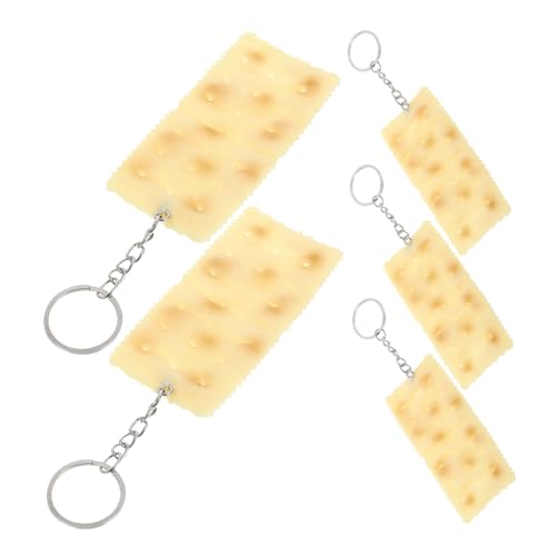 Hemobllo 5 Stück Anhänger Realistischer Lebensmittelschlüsselbund Tasche Schlüsselhalter Gefälschtes Dessertmodell Geldbörse Schlüsselhalter Keks-simulationsspielzeug Pvc Hemobllo 5 Stück Anhänger Realistischer Lebensmittelschlüsselbund Tasche Schlüsselhalter Gefälschtes Dessertmodell Geldbörse Schlüsselhalter Keks-simulationsspielzeug Pvc von Hemobllo
