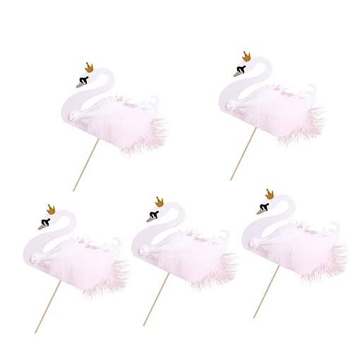 Hemobllo 5Stücke Cake Picks Feenkuchendekorationen für Hochzeiten Geburtstagsfeiern und Themenpartys Eleganter Kucheneinsatz mit Charmantem Design für Desserts Hemobllo 5Stücke Cake Picks Feenkuchendekorationen für Hochzeiten Geburtstagsfeiern und Themenpartys Eleganter Kucheneinsatz mit Charmantem Design für Desserts von Hemobllo