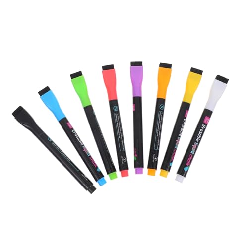 Hemobllo 8Stücke Magnetische Abwischbare Marker mit Feiner Spitze Wasserlösliche für Büro Schule und Präsentationen Sicher für Altersgruppen Hemobllo 8Stücke Magnetische Abwischbare Marker mit Feiner Spitze Wasserlösliche für Büro Schule und Präsentationen Sicher für Altersgruppen von Hemobllo